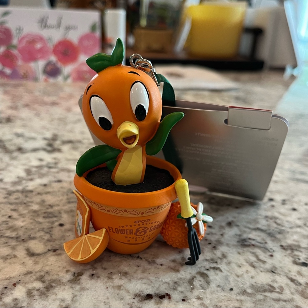 Disney orange bird ornament